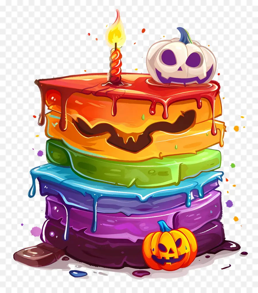 Bolo De Halloween，Abóbora PNG