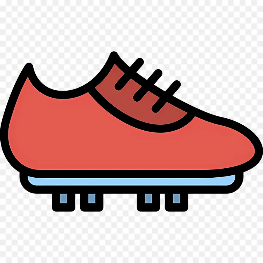 Chuteiras De Futebol，Sapato Vermelho PNG