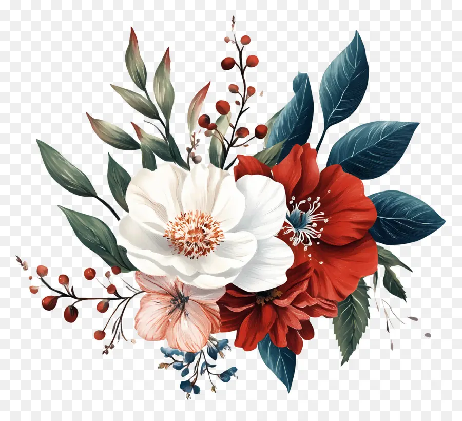 Flores De Casamento，Ramalhete PNG