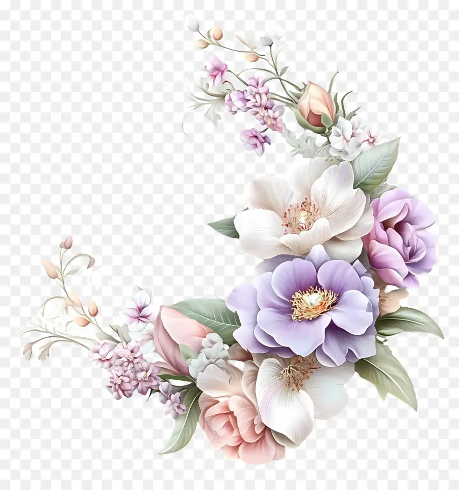 Flores De Casamento，Ramalhete PNG