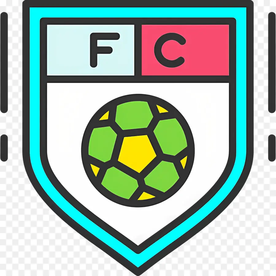 Clube De Futebol，Emblema Do Clube De Futebol PNG