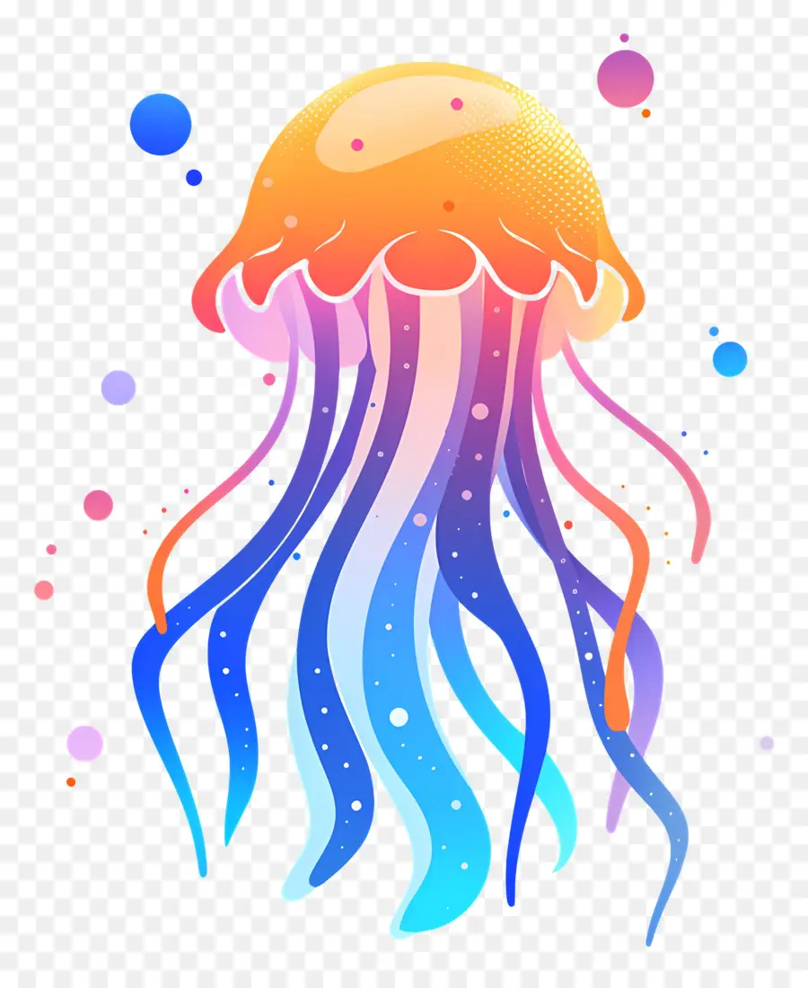 Água Viva，Medusa Pastel PNG