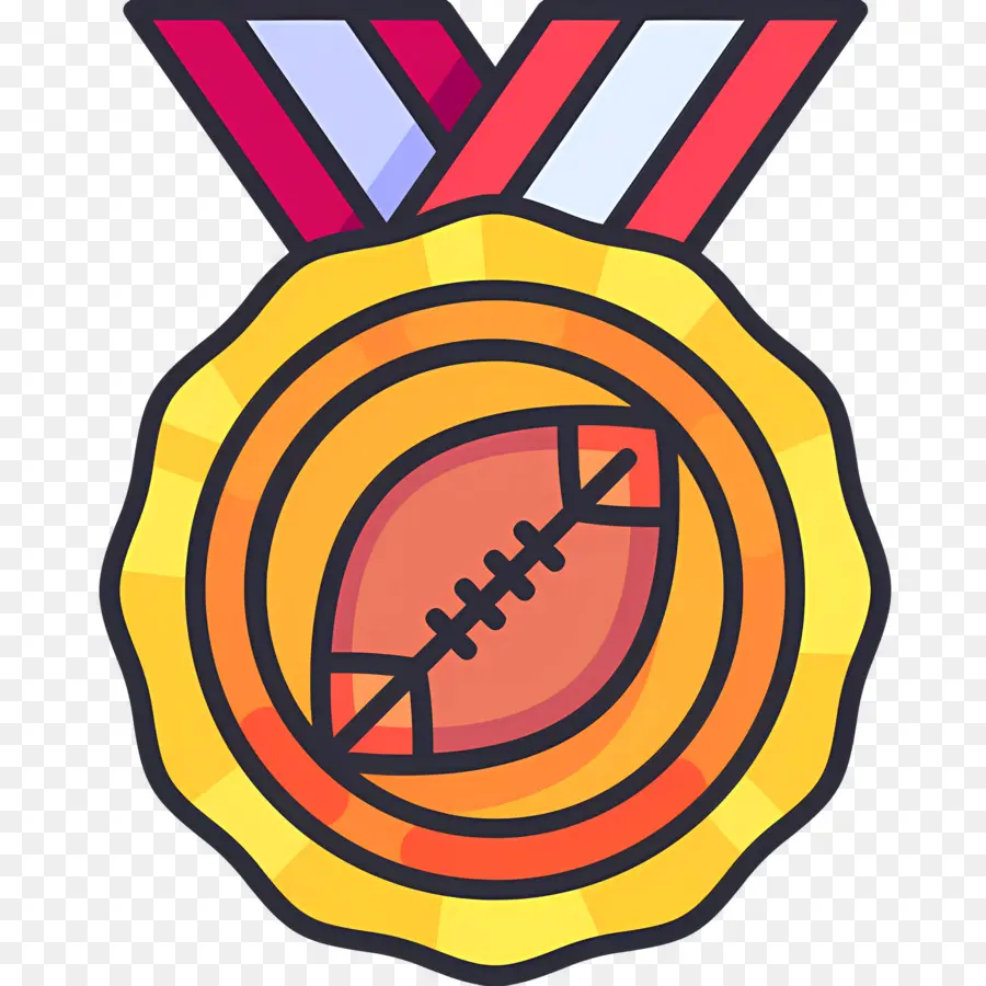 Clube De Futebol，Medalha De Futebol PNG