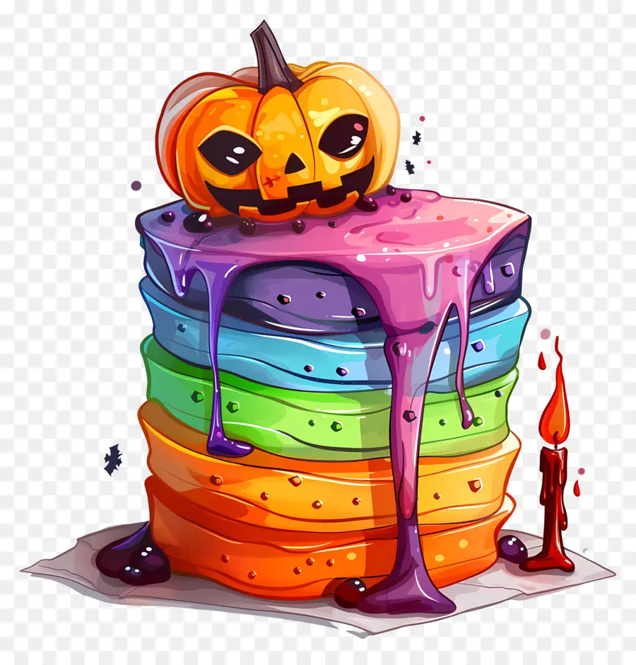 Bolo De Halloween，Abóbora PNG