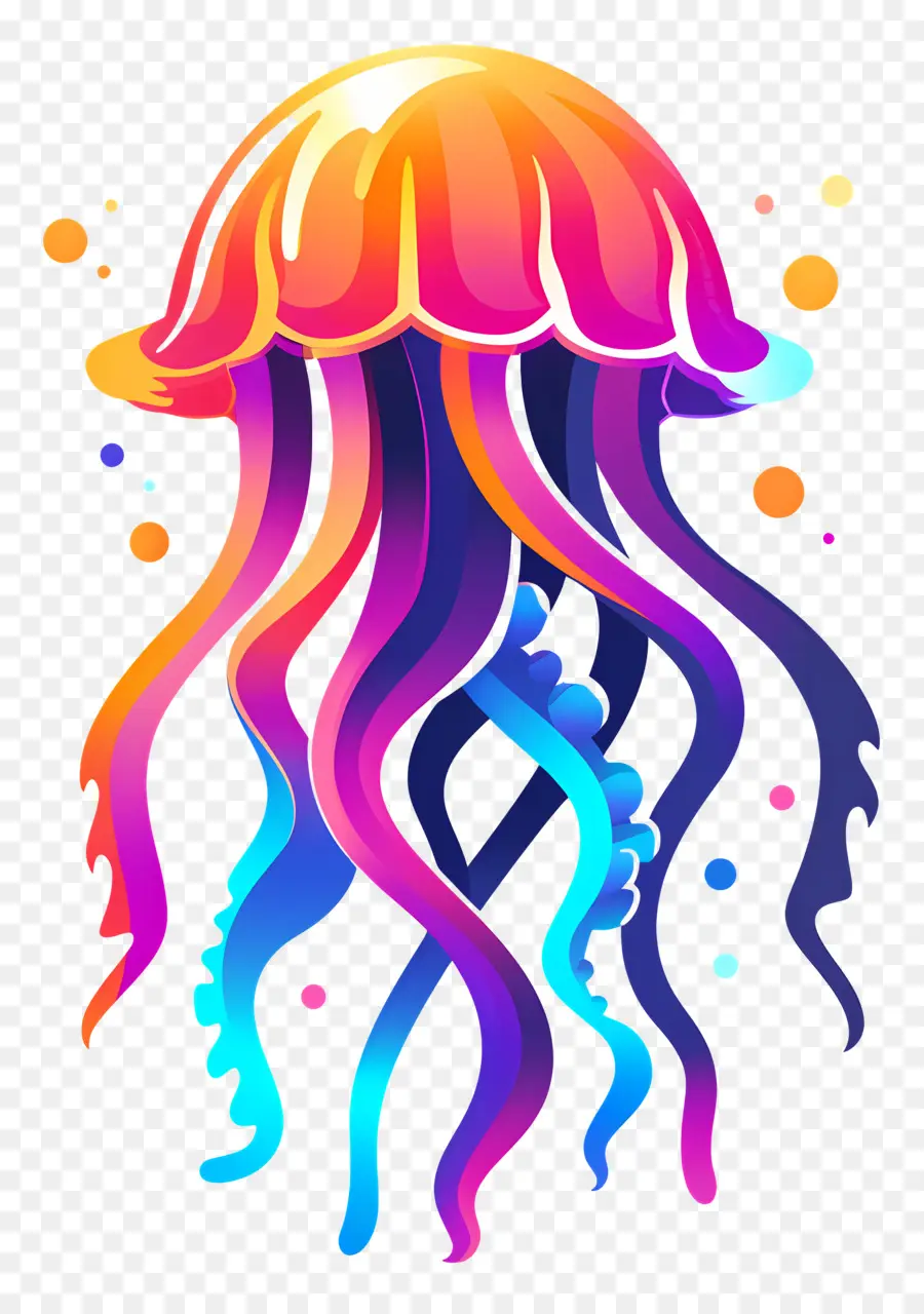 Água Viva，Medusa Pastel PNG