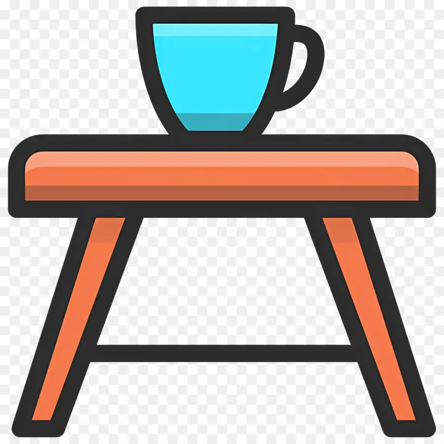 Mesa De Café，Xícara Na Mesa PNG