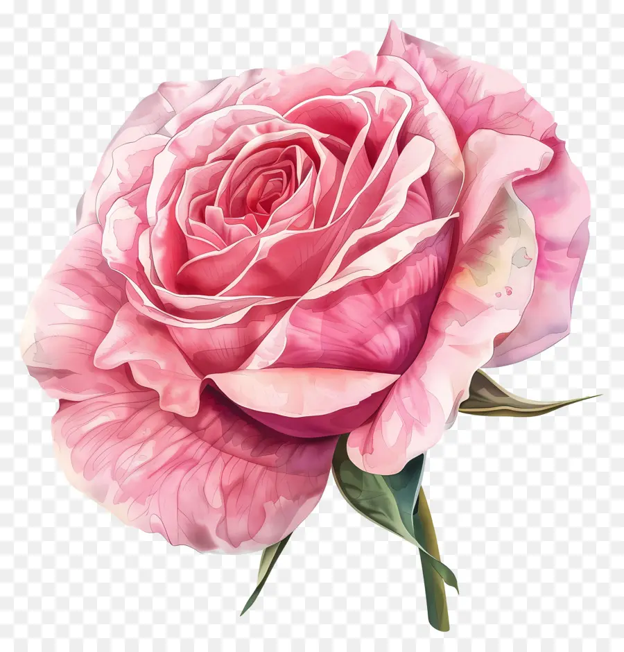 Aquarela Rosa，Rosa Rosa PNG