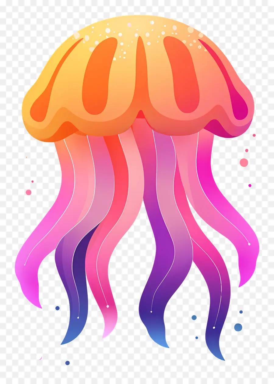 Água Viva，Medusa Pastel PNG