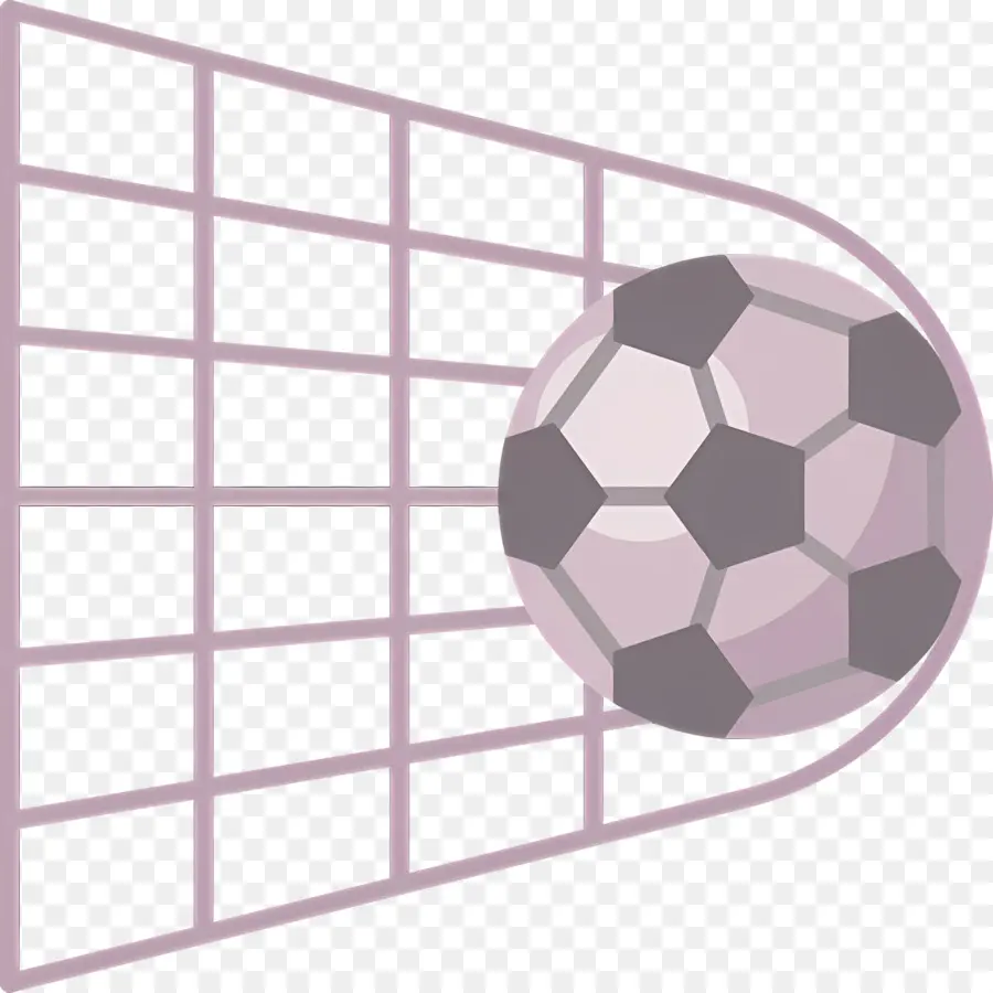 Gol De Futebol，Bola De Futebol Na Rede PNG