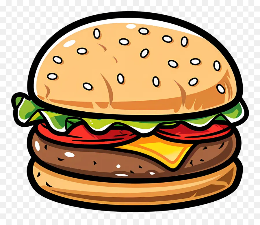 Hambúrguer Animado，Hamburger PNG