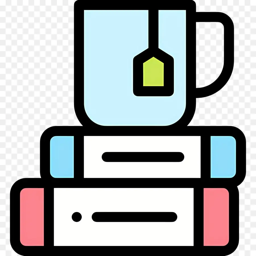 Livro E Café，Xícara De Chá E Livros PNG