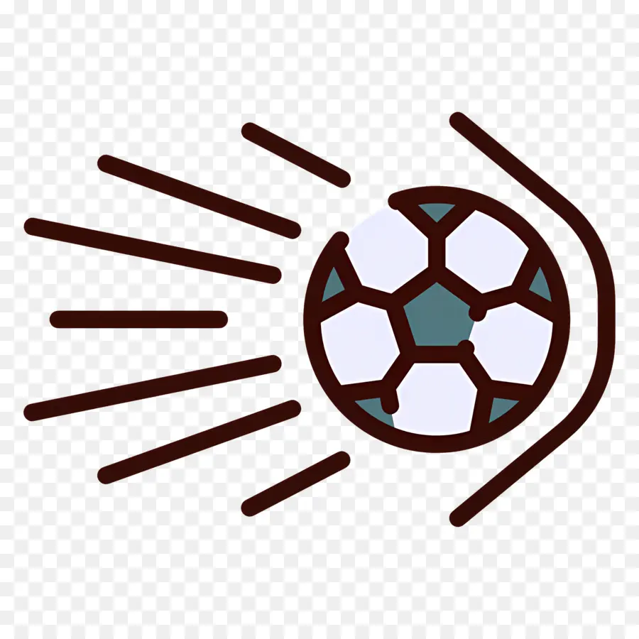 Gol De Futebol，Bola De Futebol Em Movimento PNG