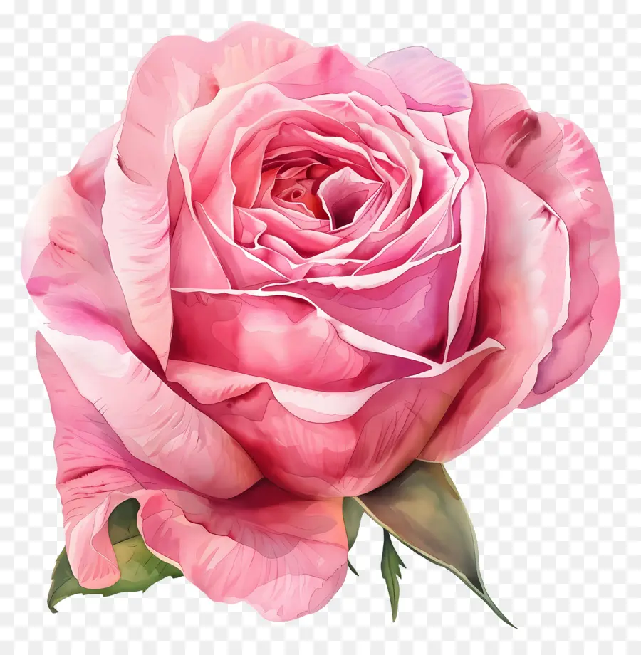 Aquarela Rosa，Rosa Rosa PNG