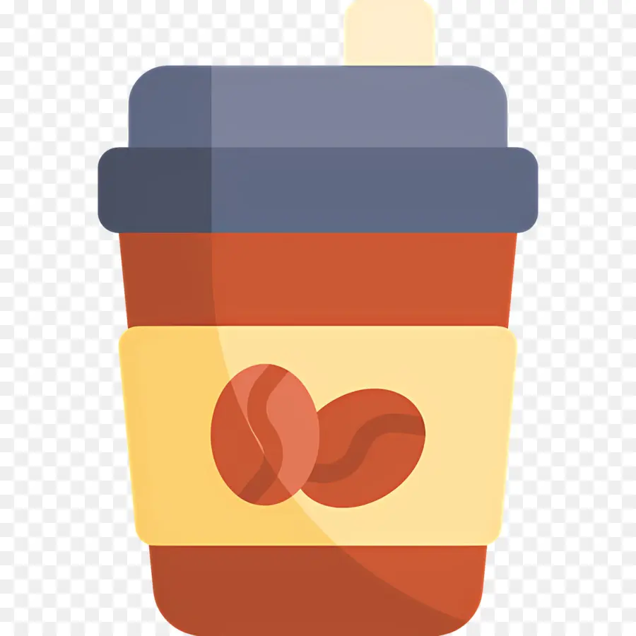 Xícara De Café Para Viagem，Café Gelado PNG