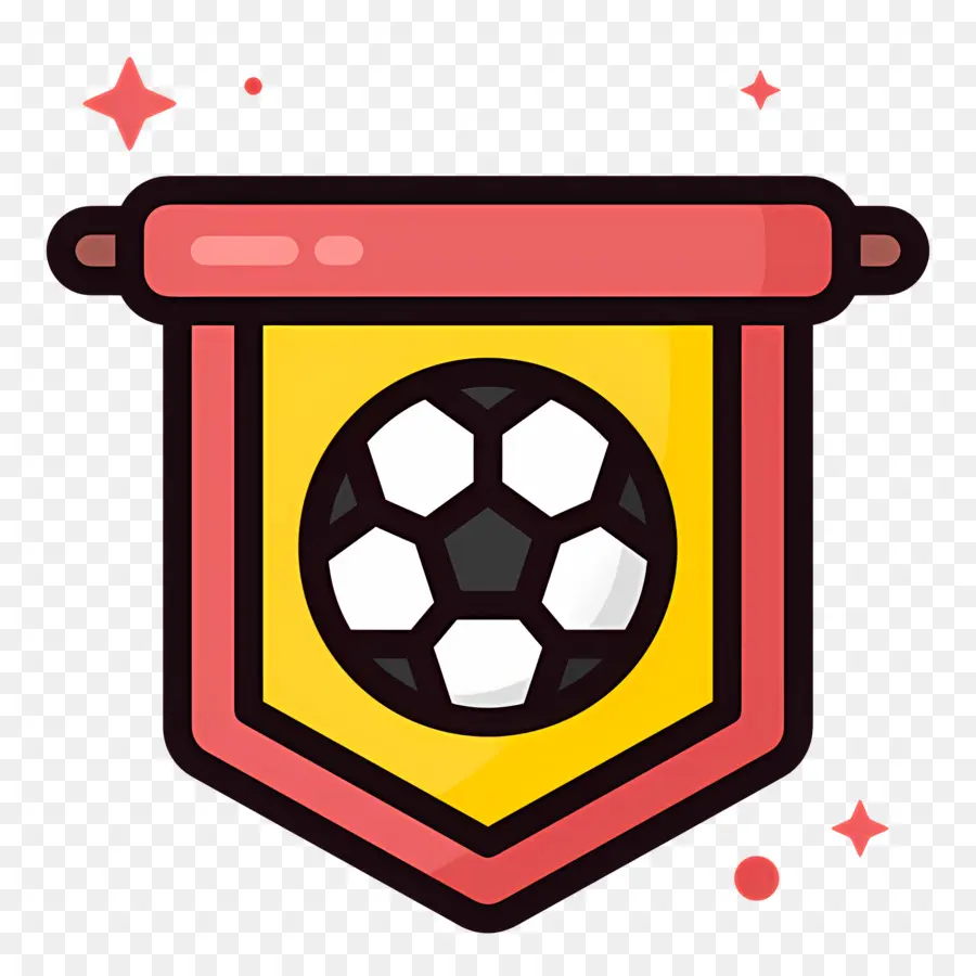 Clube De Futebol，Bandeira De Futebol PNG