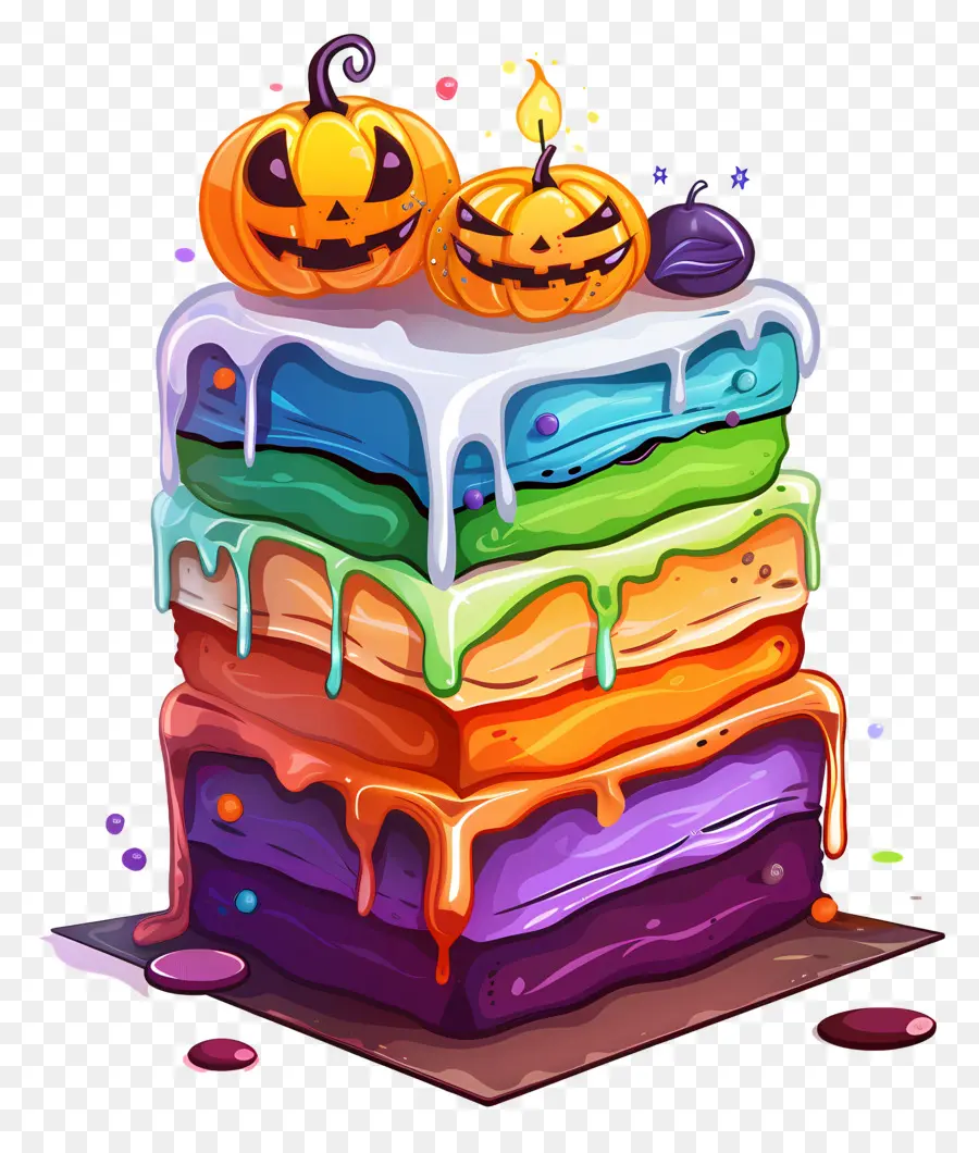 Bolo De Halloween，Abóbora PNG