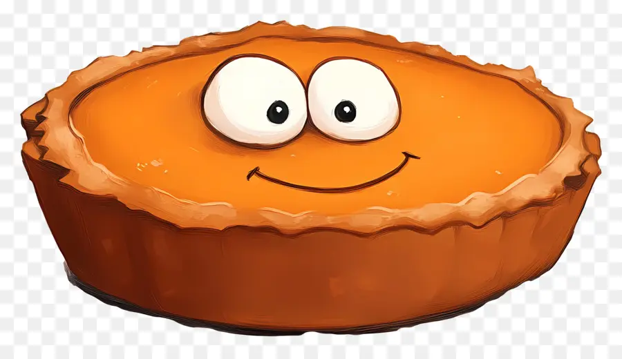 Torta De Abóbora，Torta Sorridente PNG