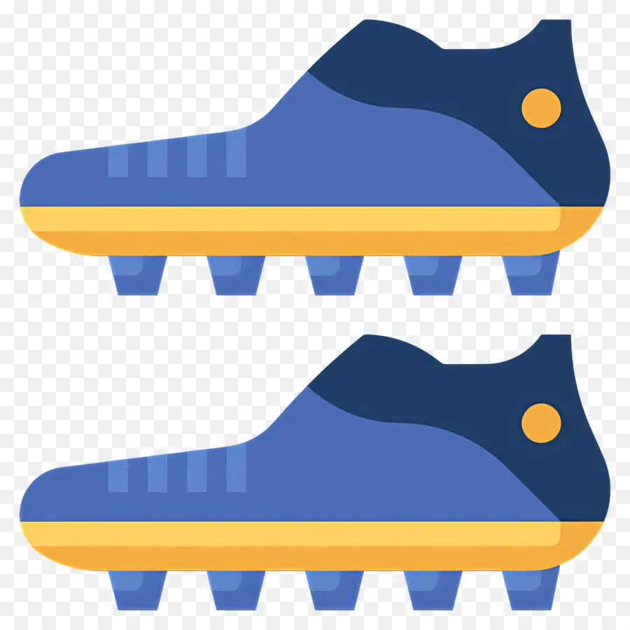 Chuteiras De Futebol，Azul PNG