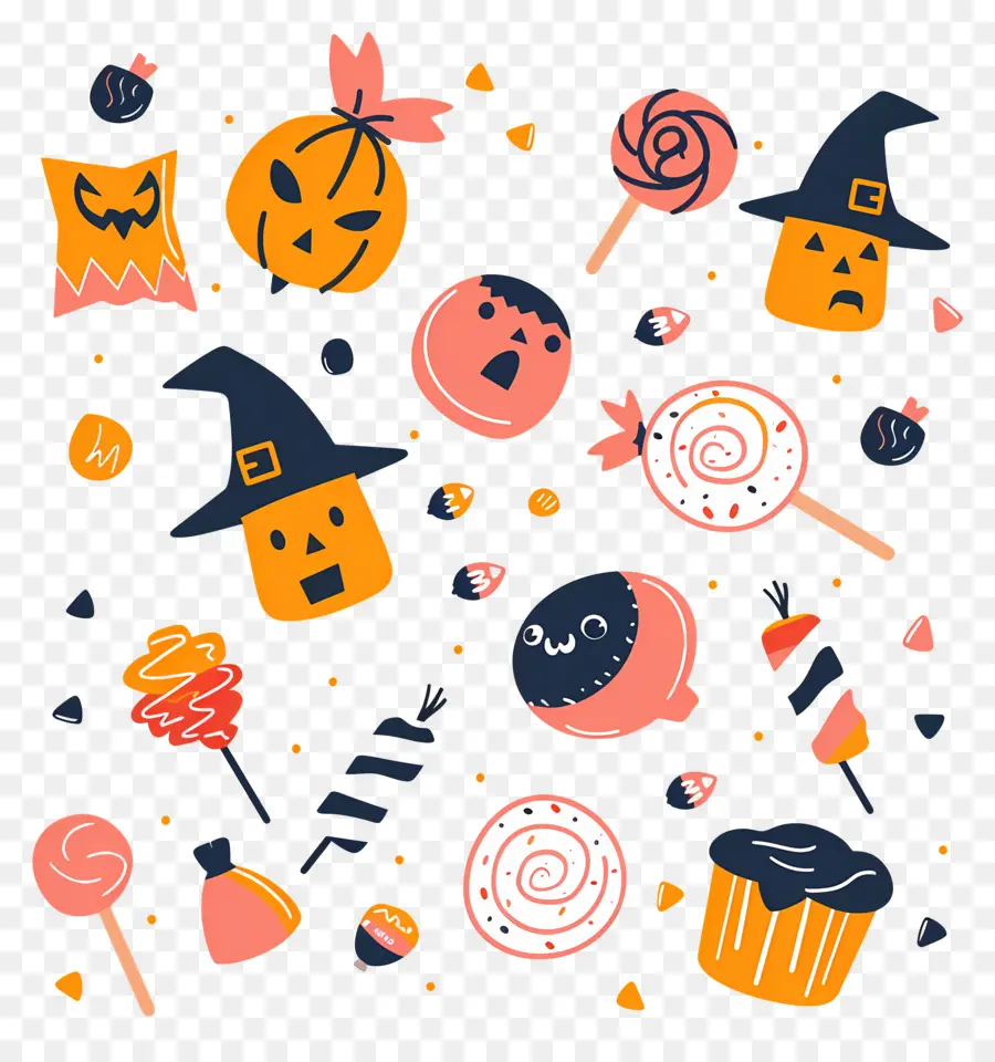 Doces De Halloween，Doces PNG