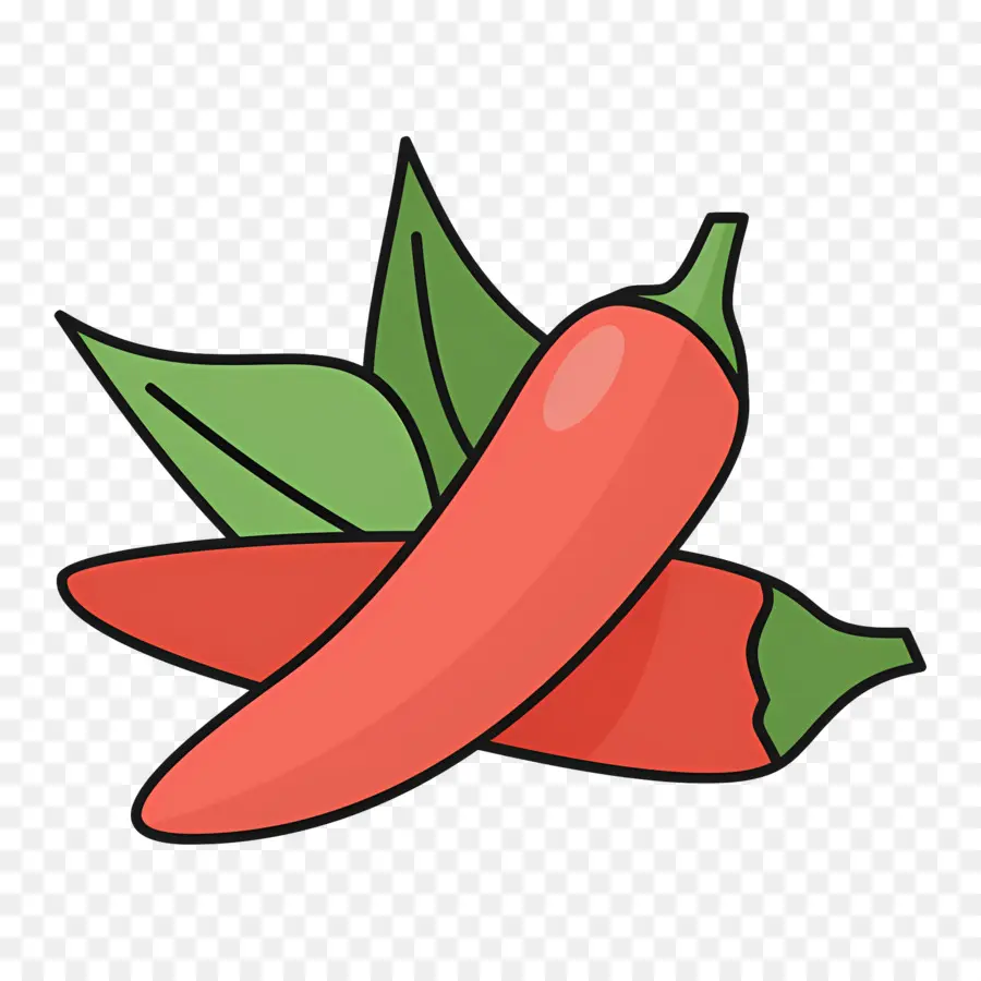 Vermelho Frio，Pimenta Vermelha PNG