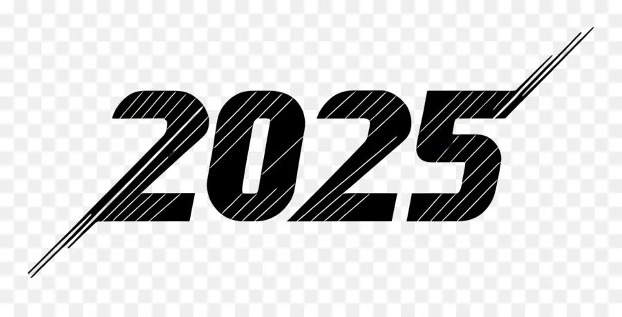 2025 Ano Novo，2025 PNG