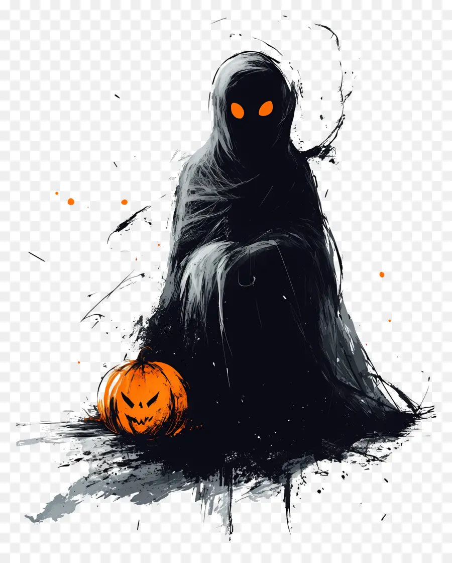 Abóbora Fantasma，Fantasma Com Abóbora PNG