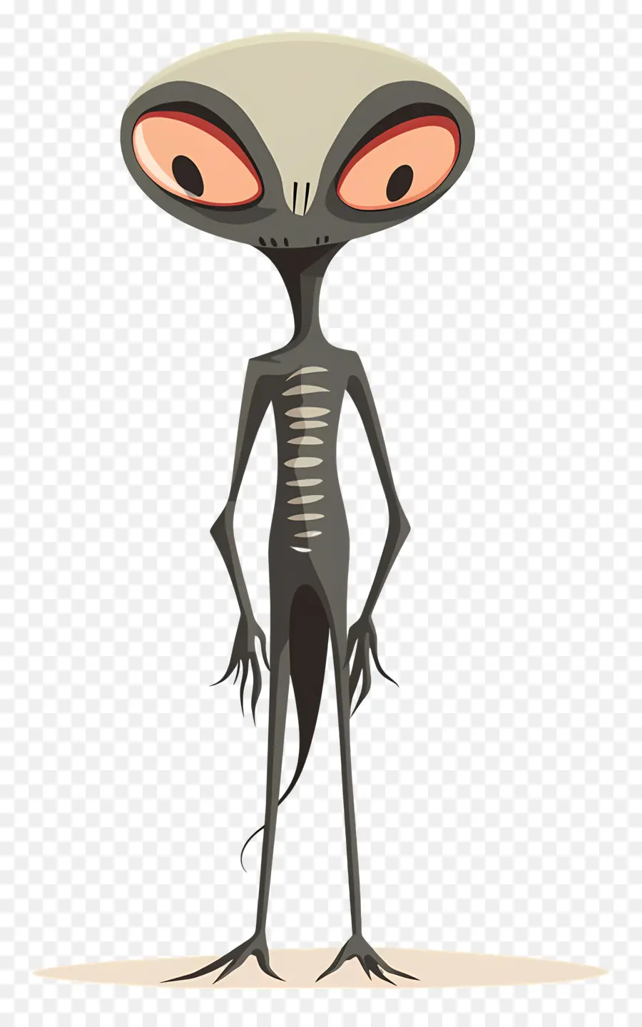 Alienígena Assustador，Alienígena Dos Desenhos Animados PNG