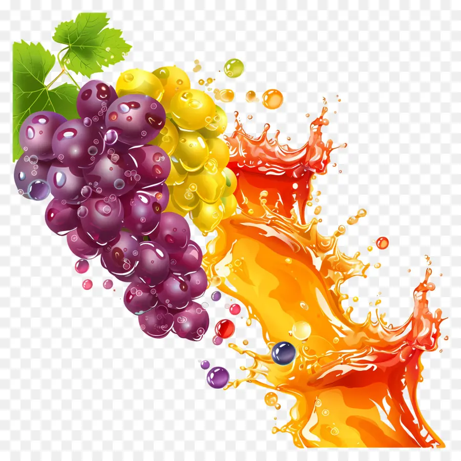 Respingo De Uvas，Suco PNG