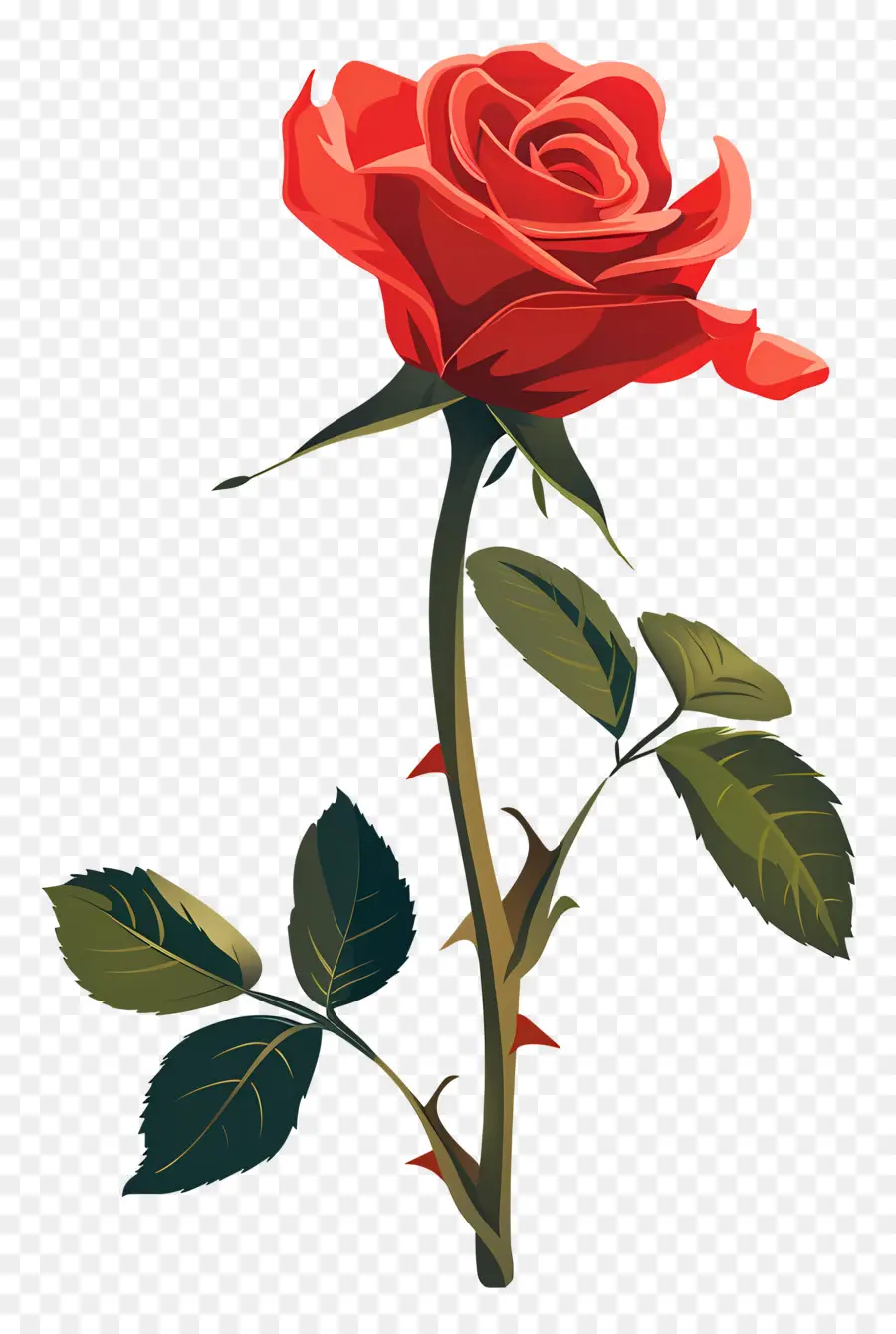 Rosa Vermelha，Romance PNG