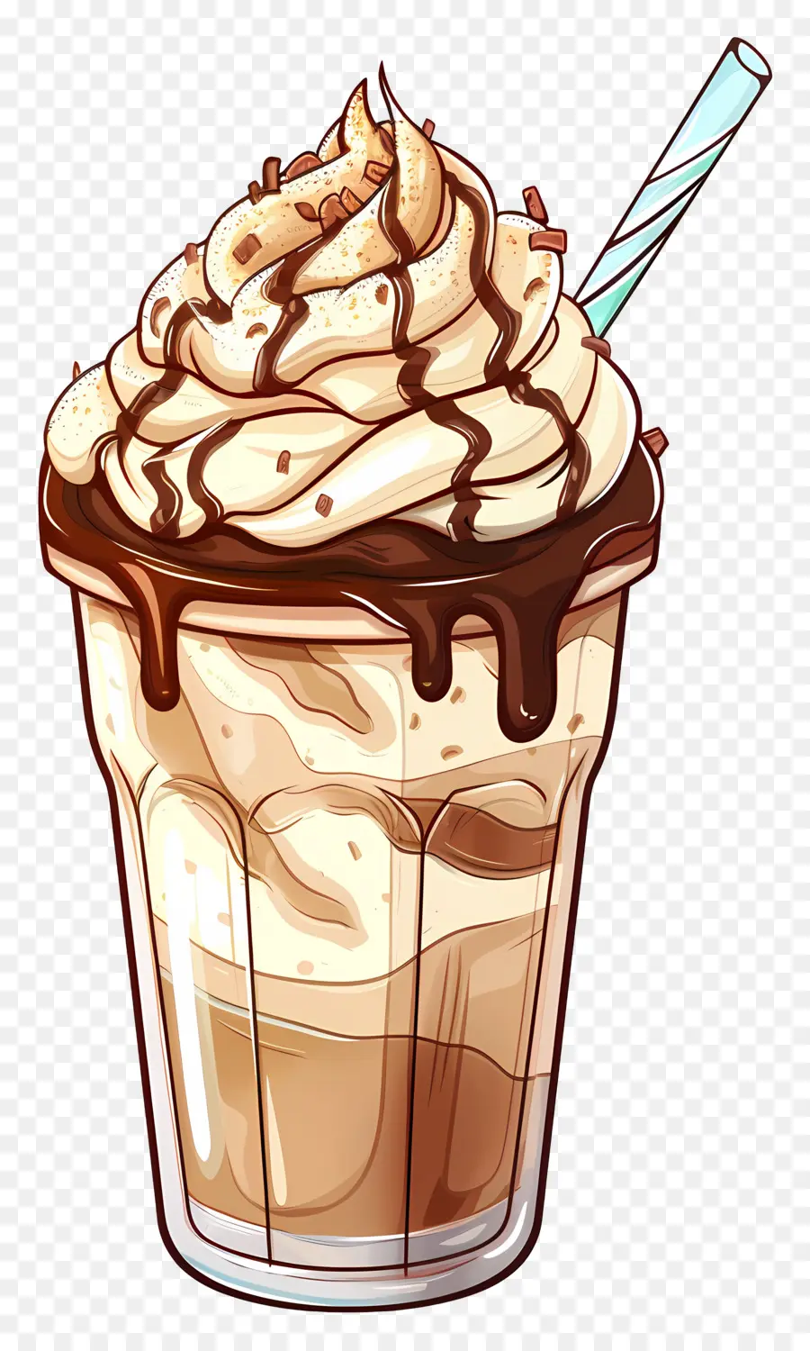 Frappuccino，Batido De Chocolate PNG