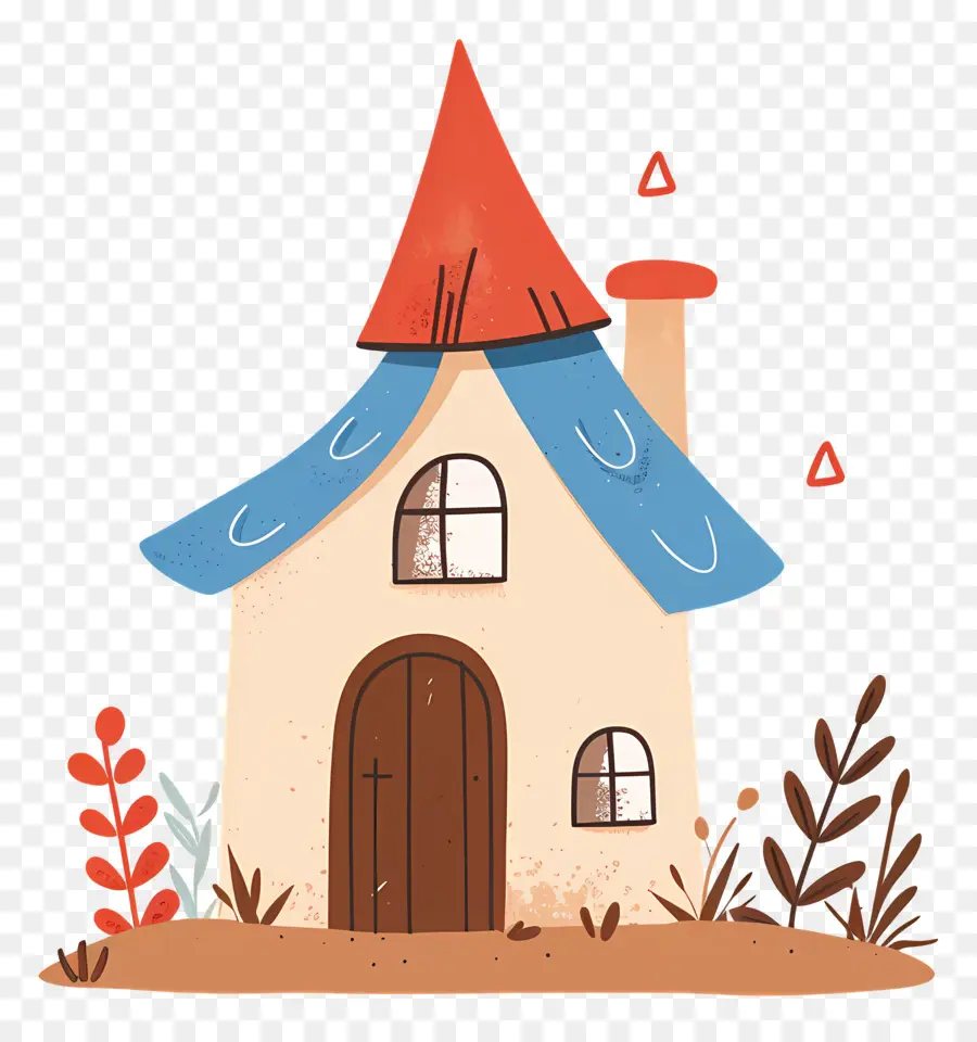 Casa Fofa，Casa Fofa De Doodle PNG