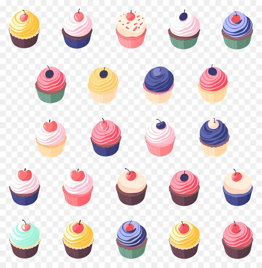 Bolinhos，Bolinhos Coloridos PNG