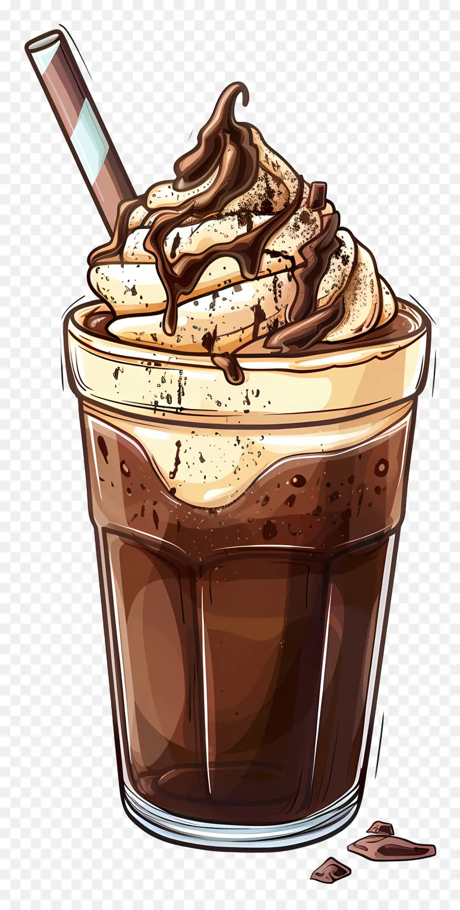 Frappuccino，Batido De Chocolate PNG