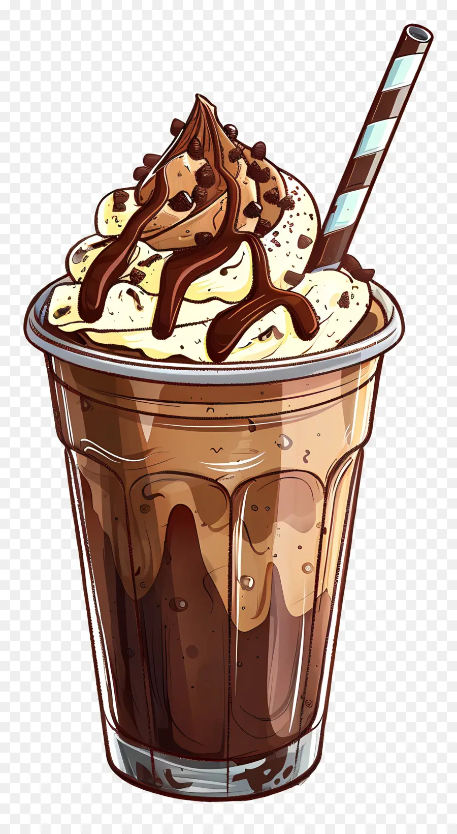 Frappuccino，Batido De Chocolate PNG