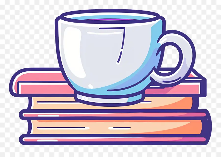 Livro E Café，Copa E Livros PNG