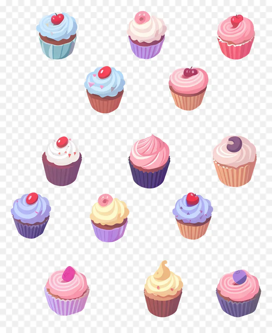 Bolinhos，Bolinhos Coloridos PNG