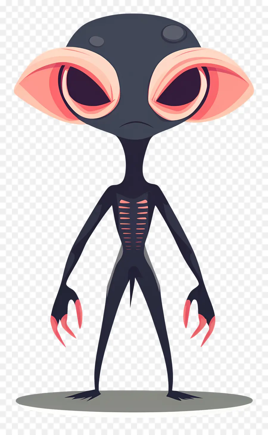 Alienígena Assustador，Alienígena Dos Desenhos Animados PNG