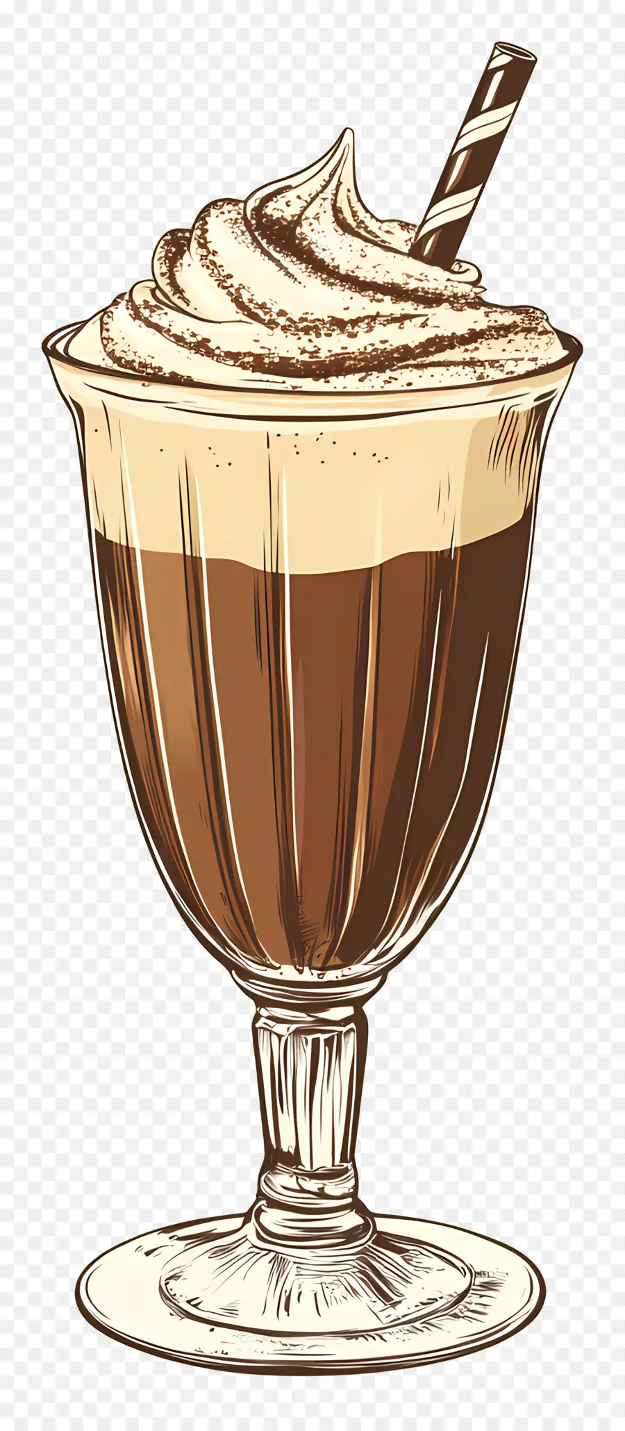 Milk Shake De Chocolate，Batido De Leite PNG