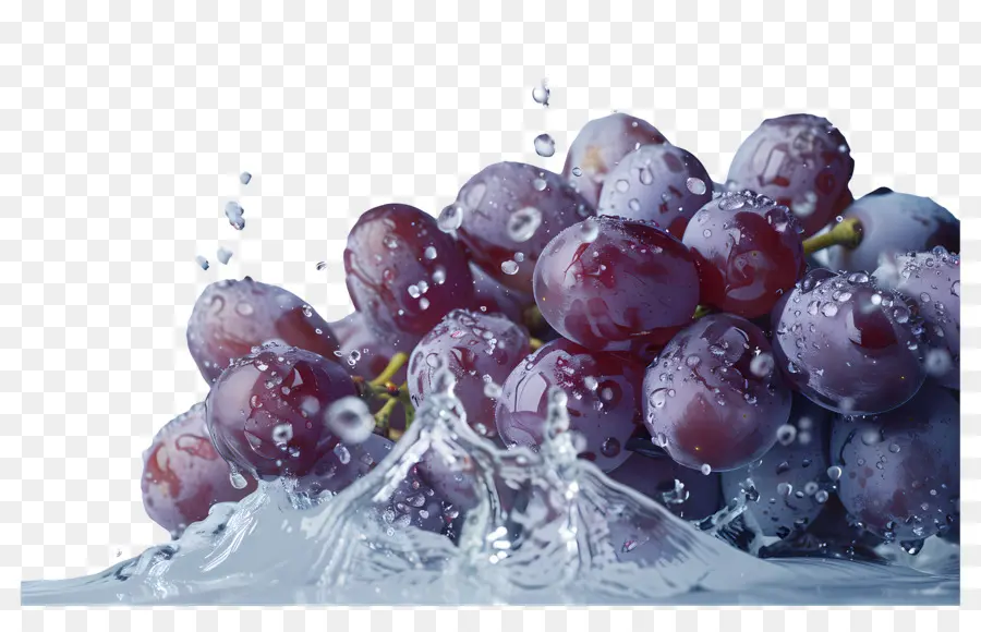 Respingo De Uvas，Uvas Vermelhas PNG