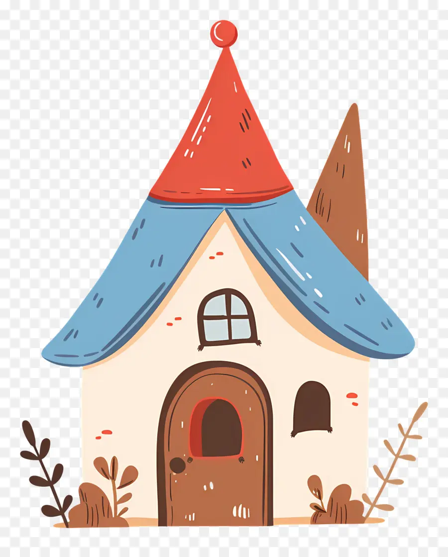 Casa Fofa，Casa Fofa De Doodle PNG