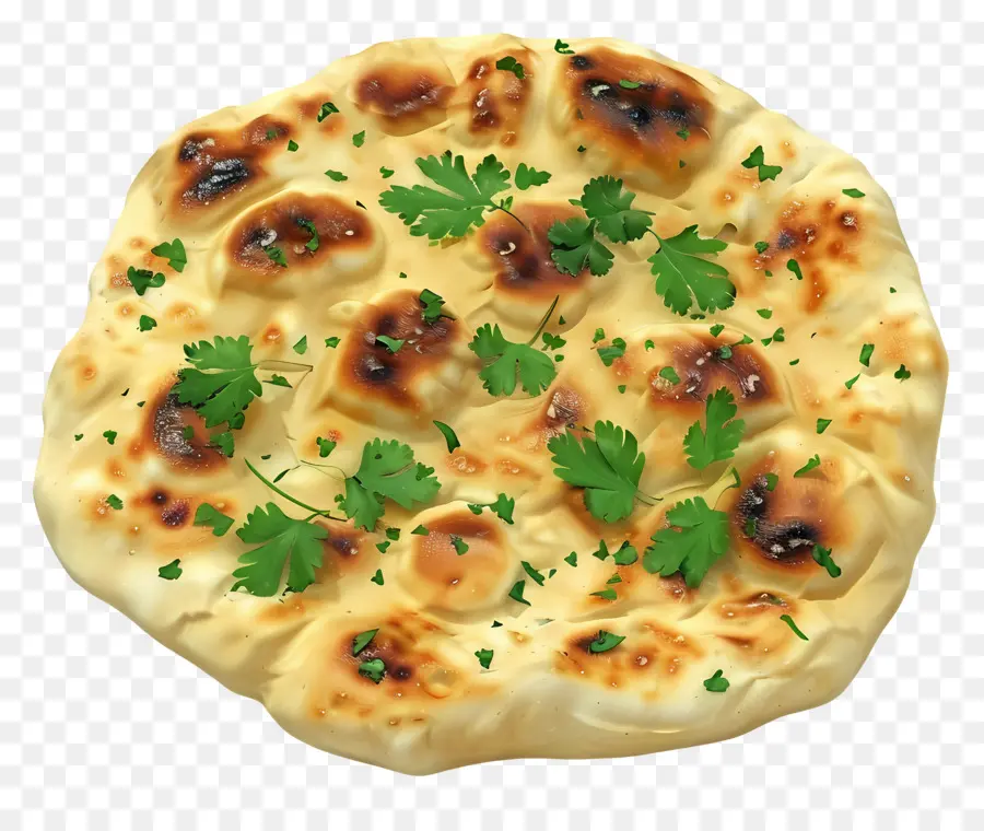 Pão Naan，Coentro PNG