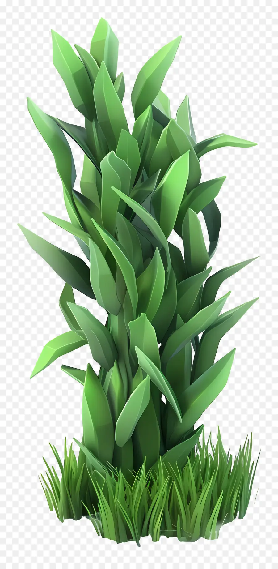 Planta De Grama，Planta Verde Alta PNG