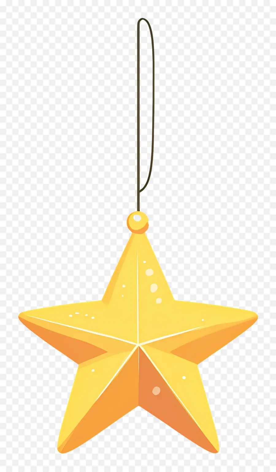 Estrela De Natal，Estrela Pendurada PNG