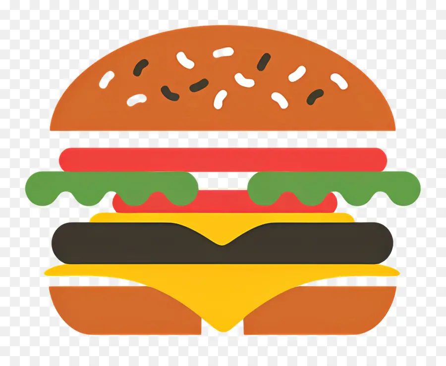 Logotipo Do Hambúrguer，Hambúrguer Simples PNG