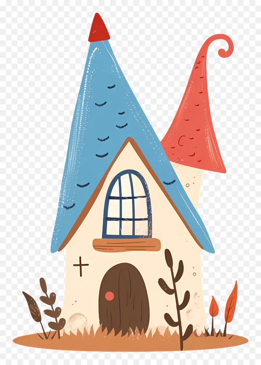 Casa Fofa，Casa Fofa De Doodle PNG