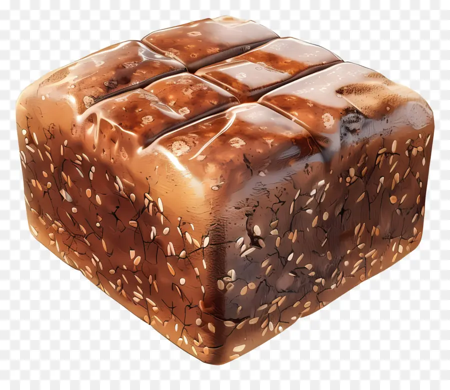 Pão Integral，Cubo De Pão Sem Sementes PNG