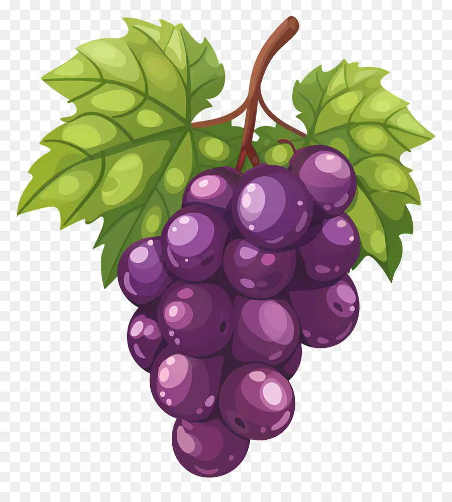 Uvas，Uvas De Desenho Animado PNG