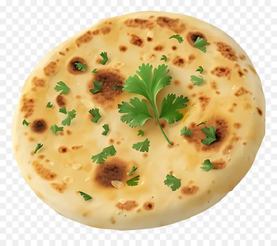 Pão Naan，Coentro PNG