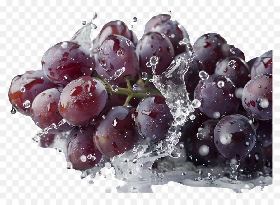 Respingo De Uvas，Uvas Pretas PNG