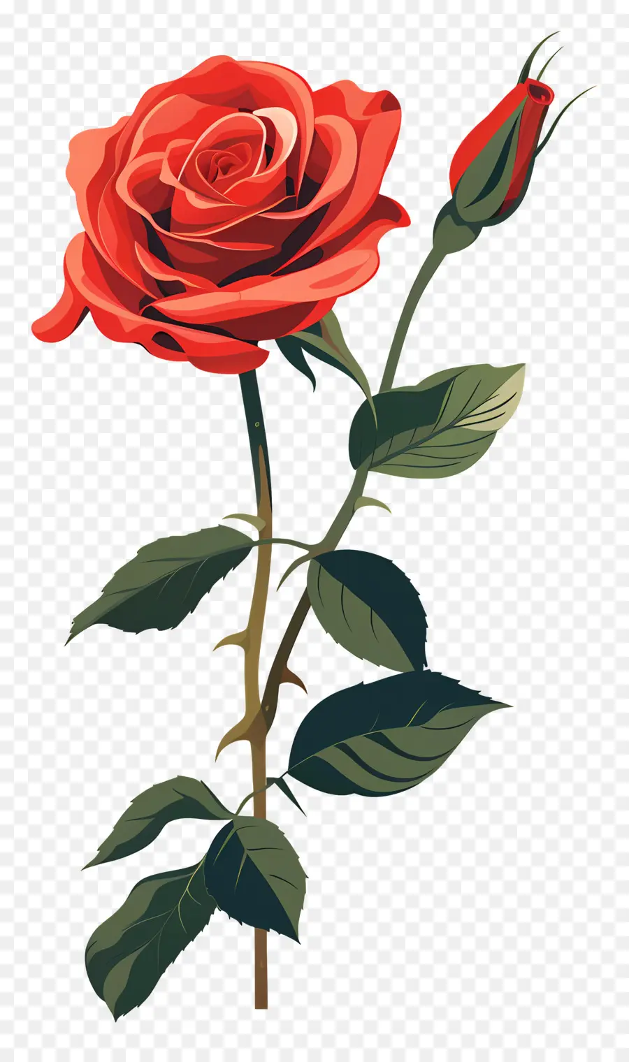 Rosa Vermelha，Romance PNG